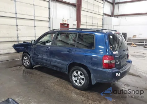 2005 Toyota Highlander from USA, damaged, VIN JTEDD21A550131579